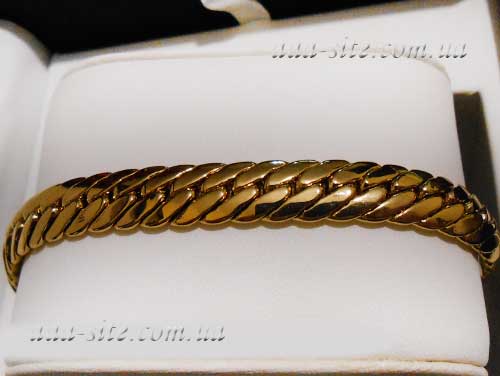 Браслет мужской позолота фото - Мужские браслеты - купить в интернет-магазине мужских украшений, модель bm144n